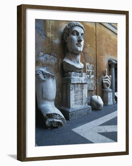 Palazzo Dei Conservatori, Rome, Lazio, Italy, Europe-Hans Peter Merten-Framed Photographic Print