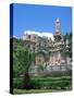 Palazzo Dei Normanni from the Piazza Della Vittoria, Palermo, Sicily, Italy-Peter Thompson-Stretched Canvas