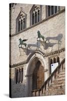 Palazzo Dei Priori, Perugia, Umbria, Italy-Ian Trower-Stretched Canvas