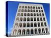 Palazzo Della Civilta Italiana, Eur, Rome, Lazio, Italy, Europe-Vincenzo Lombardo-Stretched Canvas