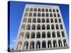 Palazzo Della Civilta Italiana, Eur, Rome, Lazio, Italy, Europe-Vincenzo Lombardo-Stretched Canvas