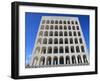 Palazzo Della Civilta Italiana, Eur, Rome, Lazio, Italy, Europe-Vincenzo Lombardo-Framed Photographic Print