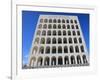 Palazzo Della Civilta Italiana, Eur, Rome, Lazio, Italy, Europe-Vincenzo Lombardo-Framed Photographic Print