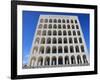 Palazzo Della Civilta Italiana, Eur, Rome, Lazio, Italy, Europe-Vincenzo Lombardo-Framed Photographic Print