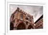 Palazzo Della Mercanzia in Bologna-ermess-Framed Photographic Print