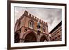 Palazzo Della Mercanzia in Bologna-ermess-Framed Photographic Print