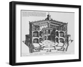 Palazzo Di Caprarola: the Garden of Rome-Giovanni Battista Falda-Framed Giclee Print