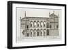 Palazzo di Santo Spirito, from 'Palazzi di Roma', part II, published c.1670s-Pietro Ferrerio-Framed Giclee Print