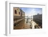 Palazzo Ducale (Doge's Palace) and Piazzetta San Marco, elevated view in winter, Venice, UNESCO Wor-Eleanor Scriven-Framed Photographic Print