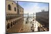 Palazzo Ducale (Doge's Palace) and Piazzetta San Marco, elevated view in winter, Venice, UNESCO Wor-Eleanor Scriven-Mounted Photographic Print