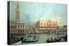 Palazzo Ducale-Canaletto-Stretched Canvas