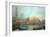 Palazzo Ducale-Canaletto-Framed Art Print