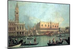 Palazzo Ducale-Canaletto-Mounted Art Print