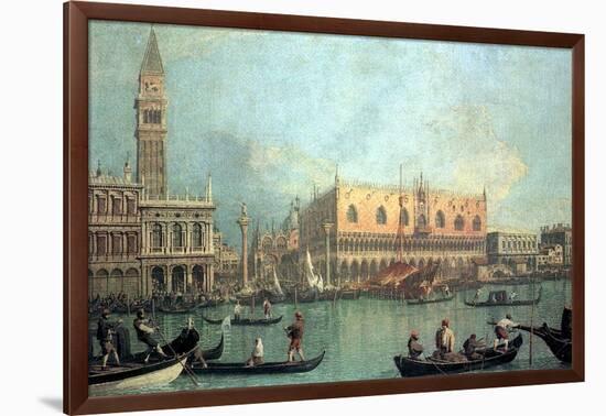 Palazzo Ducale-Canaletto-Framed Art Print