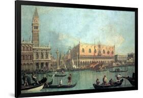 Palazzo Ducale-Canaletto-Framed Art Print