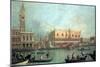 Palazzo Ducale-Canaletto-Mounted Premium Giclee Print