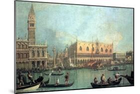 Palazzo Ducale-Canaletto-Mounted Art Print