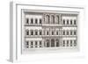 Palazzo Farnese, from 'Palazzi Di Roma', Part I, Published 1655-Pietro Ferrerio-Framed Giclee Print