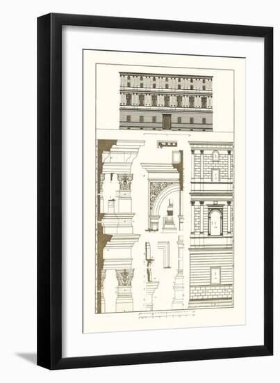 Palazzo Giraud at Rome-J. Buhlmann-Framed Art Print