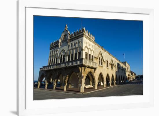 Palazzo Governale, the Medieval Old Town, City of Rhodes-Michael Runkel-Framed Photographic Print