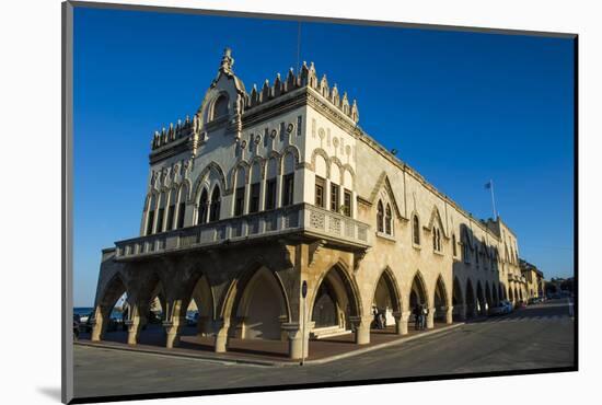 Palazzo Governale, the Medieval Old Town, City of Rhodes-Michael Runkel-Mounted Photographic Print
