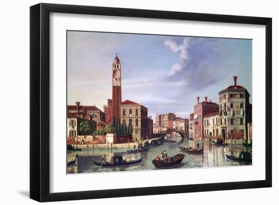 Palazzo Labia, Cannaregio Canal, C1750-1771-William James-Framed Giclee Print