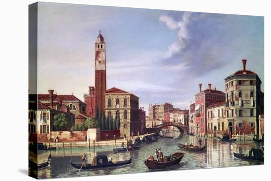 Palazzo Labia, Cannaregio Canal, C1750-1771-William James-Stretched Canvas