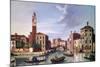 Palazzo Labia, Cannaregio Canal, C1750-1771-William James-Mounted Giclee Print