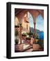 Palazzo on Amalfi-Elizabeth Wright-Framed Art Print