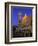 Palazzo Pubblico and the Piazza Del Campo at Night, Siena, Tuscany, Italy-Patrick Dieudonne-Framed Photographic Print