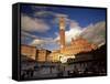 Palazzo Pubblico on the Piazza Del Campo, Siena, UNESCO World Heritage Site, Tuscany, Italy, Europe-Patrick Dieudonne-Framed Stretched Canvas