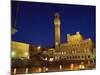 Palazzo Pubblico, Piazza Del Campo, Siena, UNESCO World Heritage Site, Tuscany, Italy, Europe-Patrick Dieudonne-Mounted Photographic Print