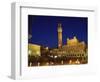 Palazzo Pubblico, Piazza Del Campo, Siena, UNESCO World Heritage Site, Tuscany, Italy, Europe-Patrick Dieudonne-Framed Photographic Print