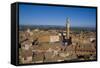 Palazzo Pubblico, Siena, UNESCO World Heritage Site, Tuscany, Italy, Europe-Charles Bowman-Framed Stretched Canvas