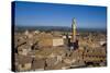 Palazzo Pubblico, Siena, UNESCO World Heritage Site, Tuscany, Italy, Europe-Charles Bowman-Stretched Canvas