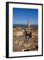 Palazzo Pubblico, Siena, UNESCO World Heritage Site, Tuscany, Italy, Europe-Charles Bowman-Framed Photographic Print