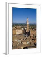 Palazzo Pubblico, Siena, UNESCO World Heritage Site, Tuscany, Italy, Europe-Charles Bowman-Framed Photographic Print