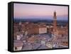 Palazzo Publico and Piazza Del Campo, Siena, Tuscany, Italy-Doug Pearson-Framed Stretched Canvas