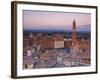 Palazzo Publico and Piazza Del Campo, Siena, Tuscany, Italy-Doug Pearson-Framed Photographic Print