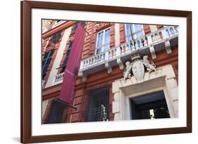 Palazzo Rosso in the Old Town, Genoa, Liguria, Italy, Europe-Mark Sunderland-Framed Photographic Print