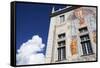 Palazzo San Giorgio at the Old Port in Genoa, Liguria, Italy, Europe-Mark Sunderland-Framed Stretched Canvas