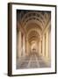 Palazzo Spada, Hallway by Borromini, 17th c. Rome, Italy-Borromini Castelli-Framed Art Print