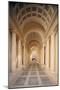 Palazzo Spada, Hallway by Borromini, 17th c. Rome, Italy-Borromini Castelli-Mounted Art Print