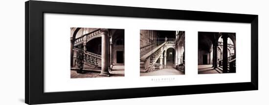 Palazzo Staircase-Bill Philip-Framed Art Print