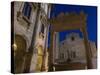 Palazzo Tarugi and Cathedral, Piazza Grande, Montepulciano, Siena Province, Tuscany, Italy-Pitamitz Sergio-Stretched Canvas