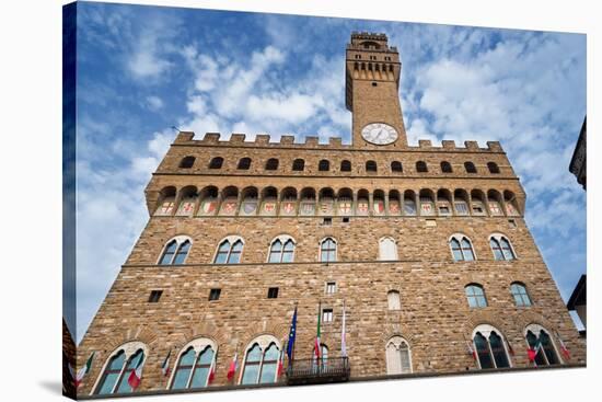 Palazzo Vecchio, Florence, Italy-ilfede-Stretched Canvas