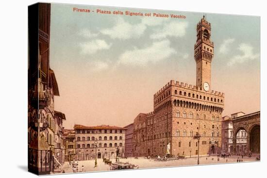 Palazzo Vecchio, Florence, Italy-null-Stretched Canvas