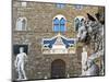 Palazzo Vecchio, Marzocco Lion and Statue of David, Piazza Della Signoria, UNESCO Heritage Site-Nico Tondini-Mounted Photographic Print