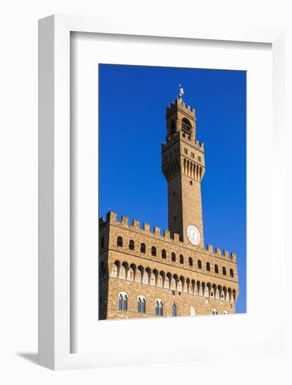 Palazzo Vecchio, Piazza Della Signoria, Florence (Firenze), Tuscany, Italy, Europe-Nico Tondini-Framed Photographic Print