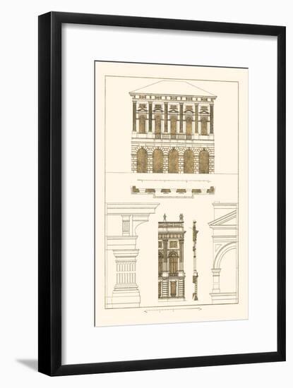 Palazzo Verzi at Verona, Palazzo Madama-J. Buhlmann-Framed Art Print